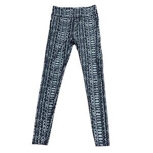 UNDER ARMOUR LEGGINGS WOMENS M COMPRESSION SNAKE PRINT HEAT GEAR STRETCH NEUTRAL